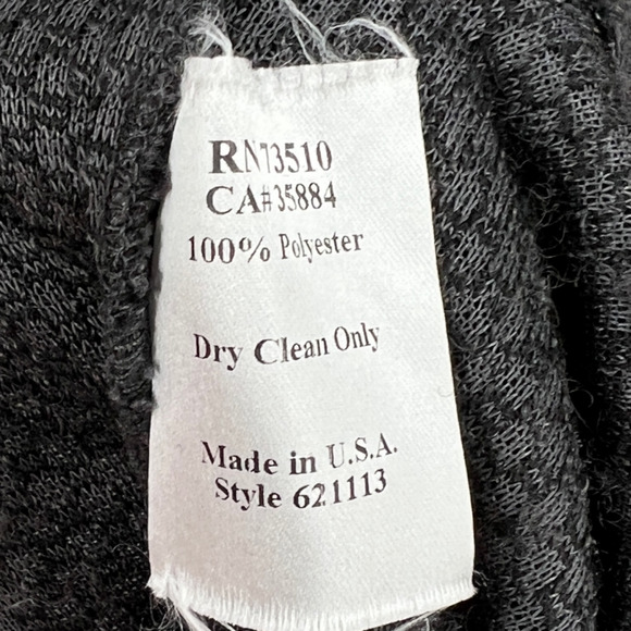 Ivy Jane Sweater Women M Gray Mock Neck Crop Flock Boucle Textured Pullover - Picture 10 of 11